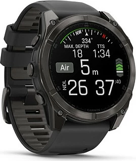 Smartwatch Garmin Fenix 8, 1.4" AMOLED, Touch, GPS, 32GB, e zezë