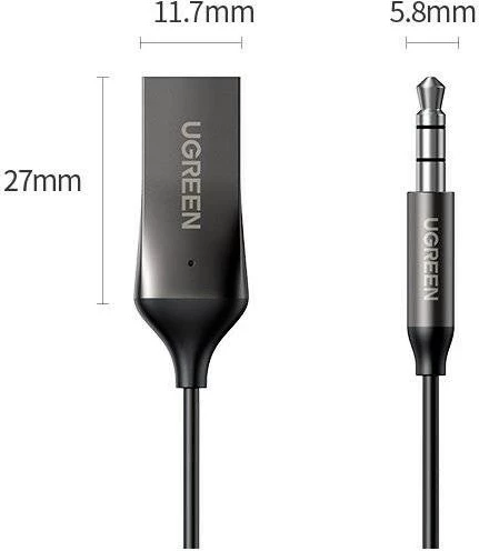 Adapter audio Bluetooth UGREEN CM309, USB, 3.5 mm, i zi