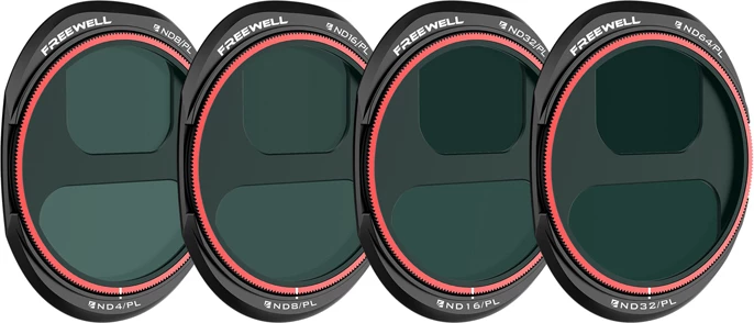 Set filtrash për dron Freewell FW-M4P-BRG për DJI Mavic 4 Pro, ND/PL Bright Day (4 copë)