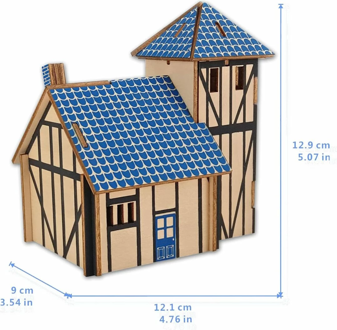 Puzzle druri  Farm House3D, PDFH 18 pjesë