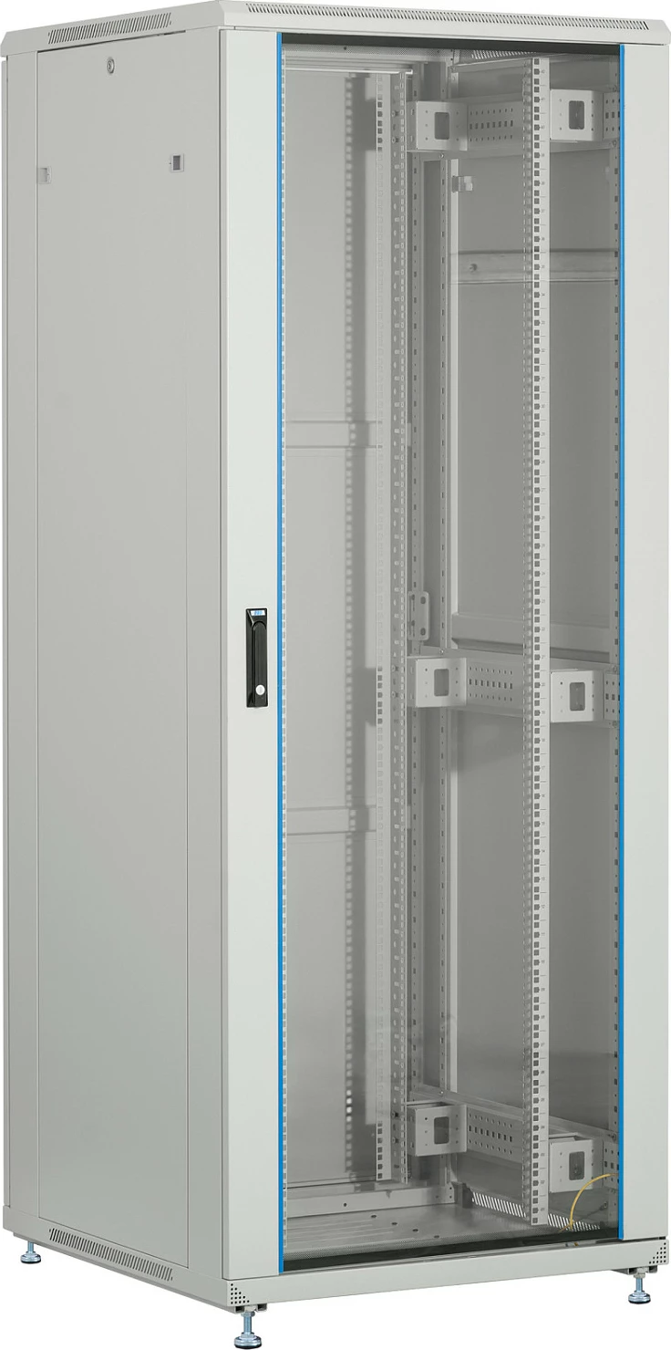 Kabinet rrjeti EFB Elektronik PEL 42U 19", 800x800mm, derë xhami, gri