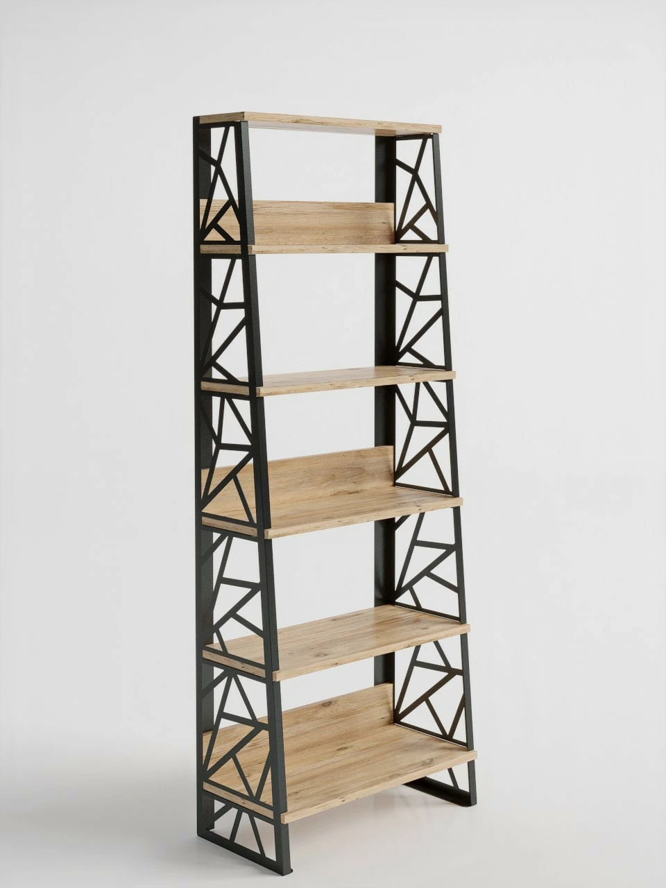 Raft librash Hanah Home, ngjyrë Atlantic Pine, FRN-12035, 60x160x30 cm