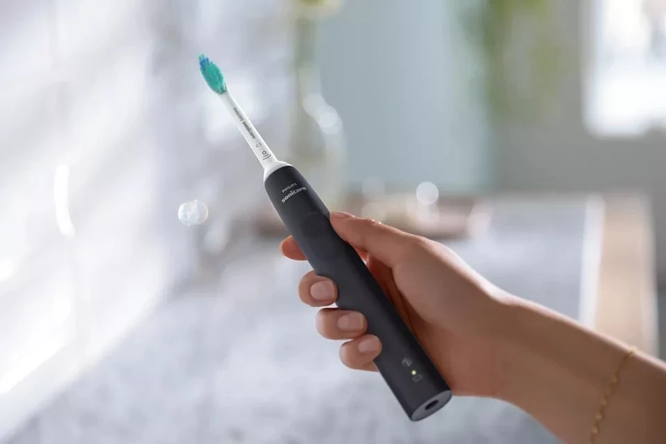 Furçë dhëmbësh Philips Sonicare HX3675/15, e zezë/rozë