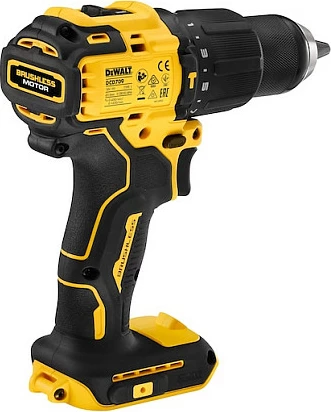 Aku-shurubullues DeWALT DCD709N-XJ, brushless, 18V, Li-Ion, zi/verdhë