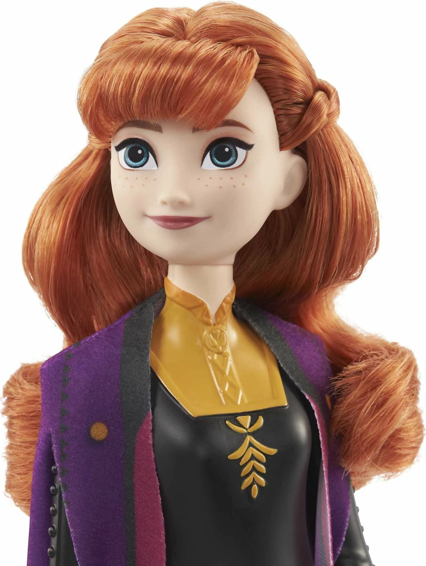 Kukull Mattel HLW50 Disney Frozen Anna 32 cm shumëngjyrëshe