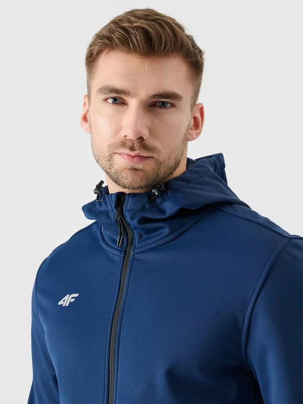 Jakne softshell për meshkuj 4F NOSH4SFM001B-31S, e kaltër, XXL