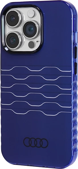 Mbështjellës Audi IML MagSafe për iPhone 14 Pro, Blu