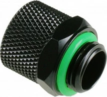 Fiting i drejtë Bitspower G1/4" mashkull në 11/8mm, i zi matte