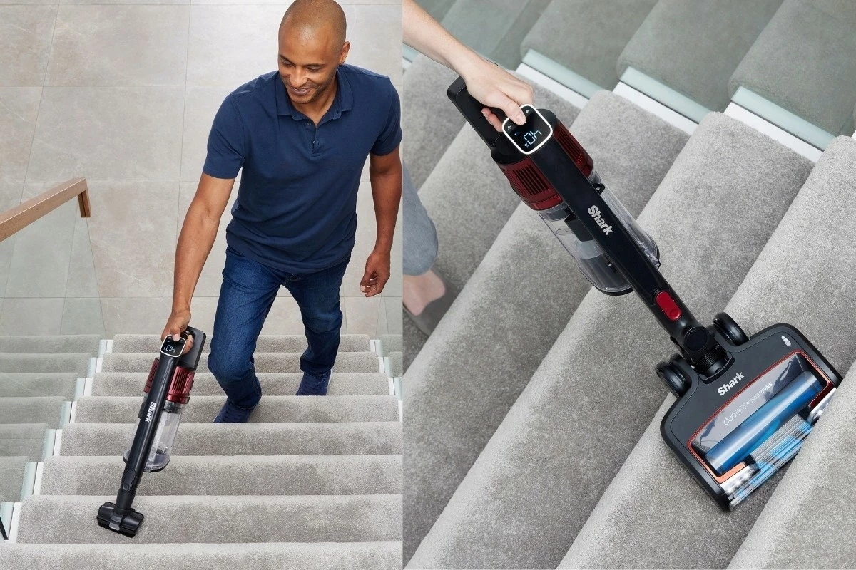 Fshesë pa kabllo Shark IZ300EUT, 25V, e zezë-kuqe