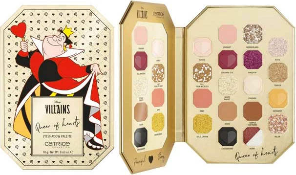 Paletë për sy Catrice Disney Villains Queen of Hearts, 18.9g