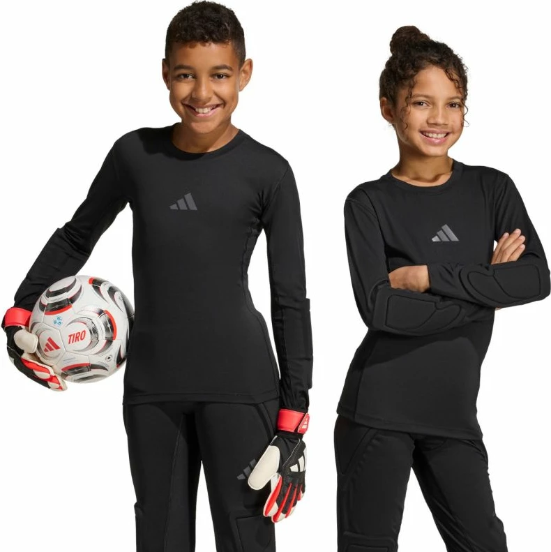 Fanellë portieri për fëmijë adidas KA1678, e zezë