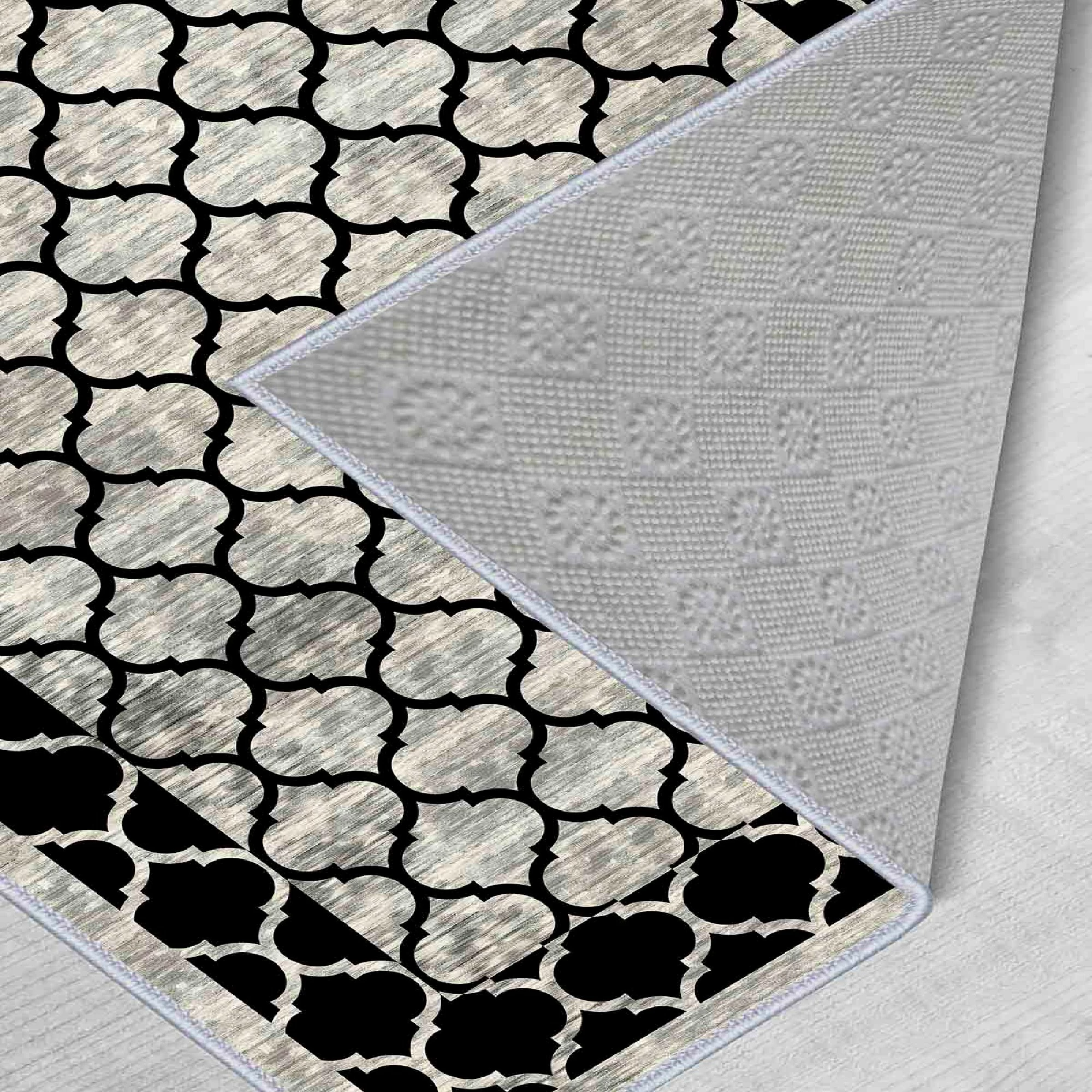 Qilim (100x150) Conceptum Hypnose, Wooylk0010, i bardhë, gri, i zi