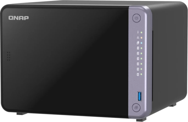 NAS server QNAP TS-632X-4G, 6-bay, 4GB RAM, 2x 10GbE SFP+, 2x 2.5GbE, i zi/gri