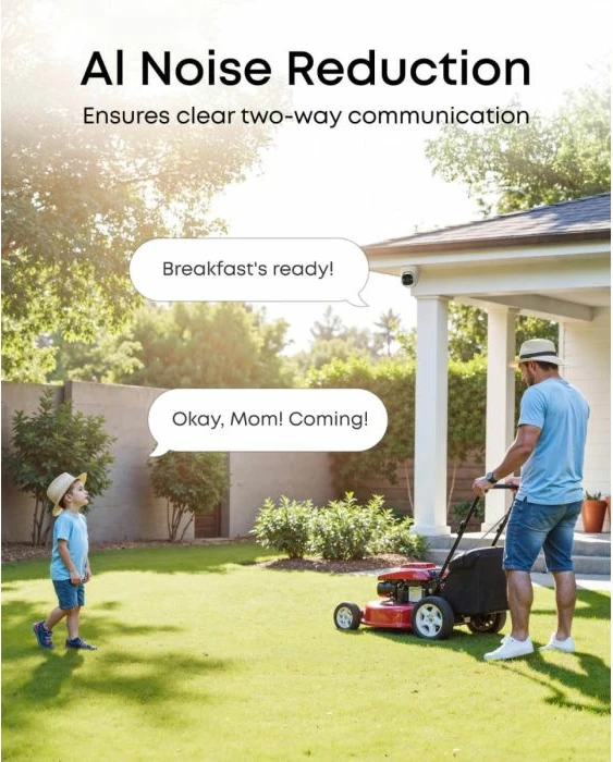 Kamerë sigurie PoE Eufy Security E41, 4K UHD, 122°, IP65, e bardhë, kamerë shtesë