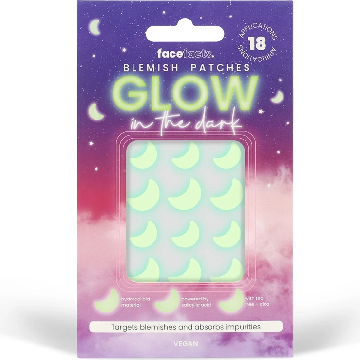 Face Facts Glow in the Dark Moons Blemish Patches