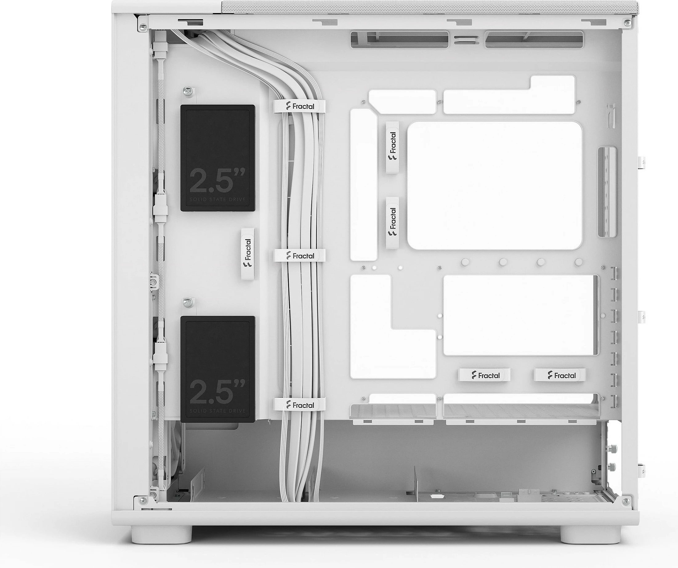 Kasë Fractal Design Epoch XL, Tower ATX/micro ATX/ITX/EATX, e bardhë