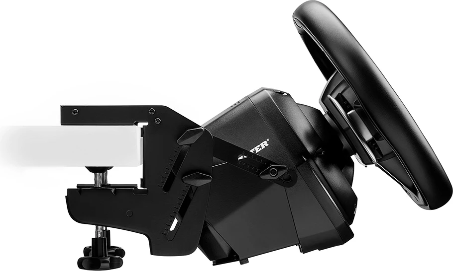 Kit montimi timoni Thrustmaster SimTask Steering Kit me dorezë rrotulluese + clamp, i zi