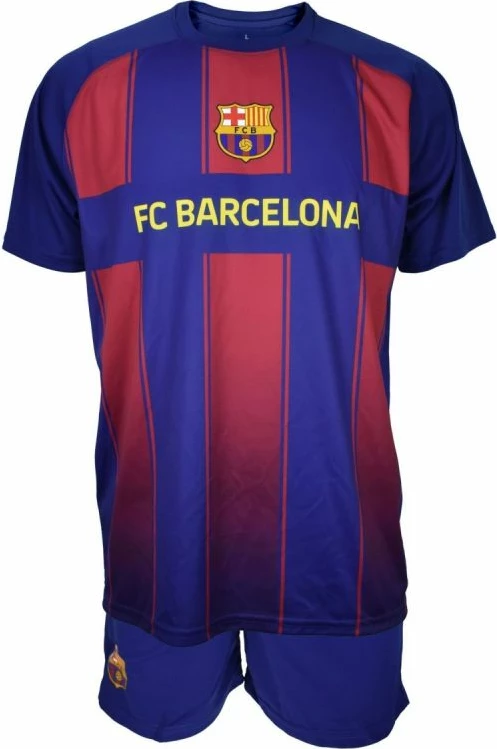 Set fanellë e shorce për fëmijë Yakimasport FC Barcelona