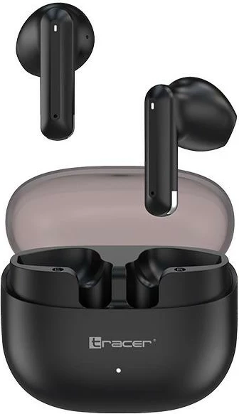Kufje Tracer T12, True Wireless, Bluetooth 5.4, me mikrofon, të zeza