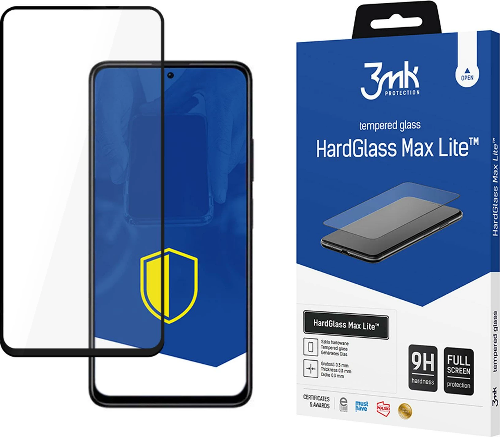 Xham mbrojtës 3mk HardGlass Max Lite për Xiaomi Redmi Note 11 5G