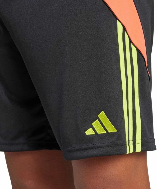 Shorce për meshkuj adidas Tiro 24, të zeza me portokalli