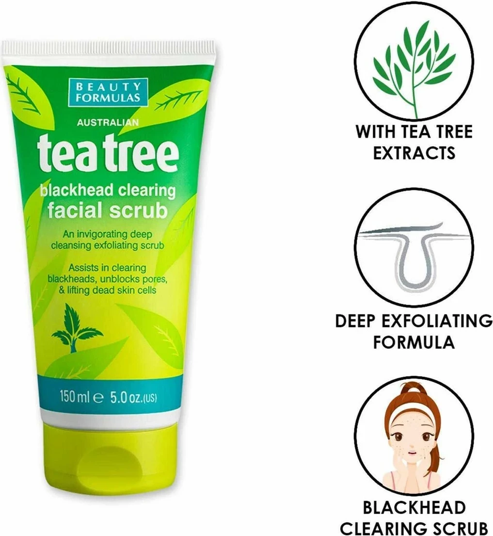 Larës fytyre eksfoliant Beauty Formulas, 150 ml