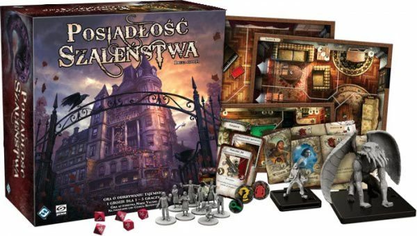 Lojë tavoline Galakta Mansions of Madness Second Edition, 1-5 lojtarë, 14+, version polonisht, kooperativ