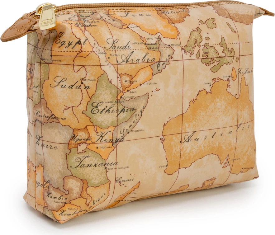 Çantë kozmetike për femra Alviero Martini Prima Classe C Q003 6001, bezhë e errët
