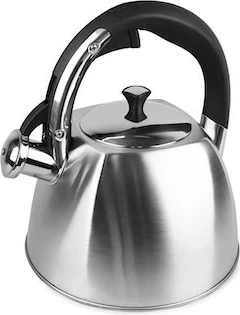 Çajnik Maestro MR-1333-S, 2.2 L, çelik inox, dorezë e zezë