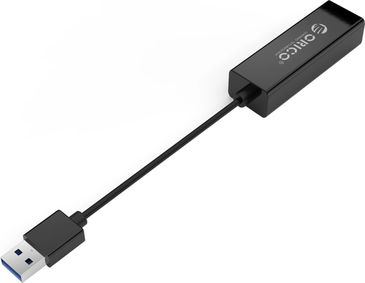 Kartë rrjeti e jashtme Orico UTJ-U3 1Gbps USB-A 3.0 në RJ45, e zezë