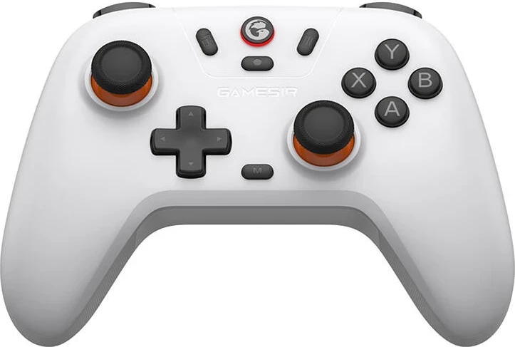 Kontroller wireless GameSir T4n Lite, Bluetooth/dongle/USB-C, bateri 600 mAh, i bardhë