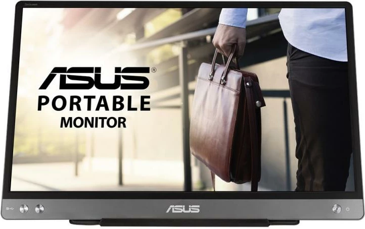 Monitor portabël Asus ZenScreen MB14AC 14" TFT/LCD, klasa energjisë B, 1 kg, e zezë/gri