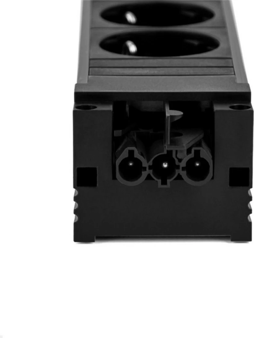 Bllok prizash Bachmann STEP BASE 3x Type F (Schuko) GST18, 16A 250V, i zi