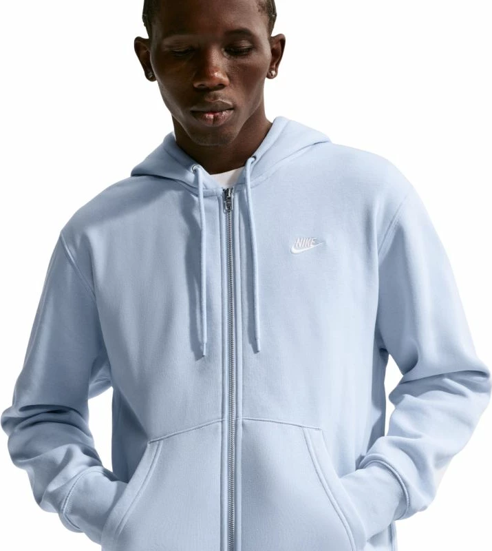 Duks për meshkuj Nike Club BB FZ Hoodie FN3861 407, kaltër [Madhësia: S]