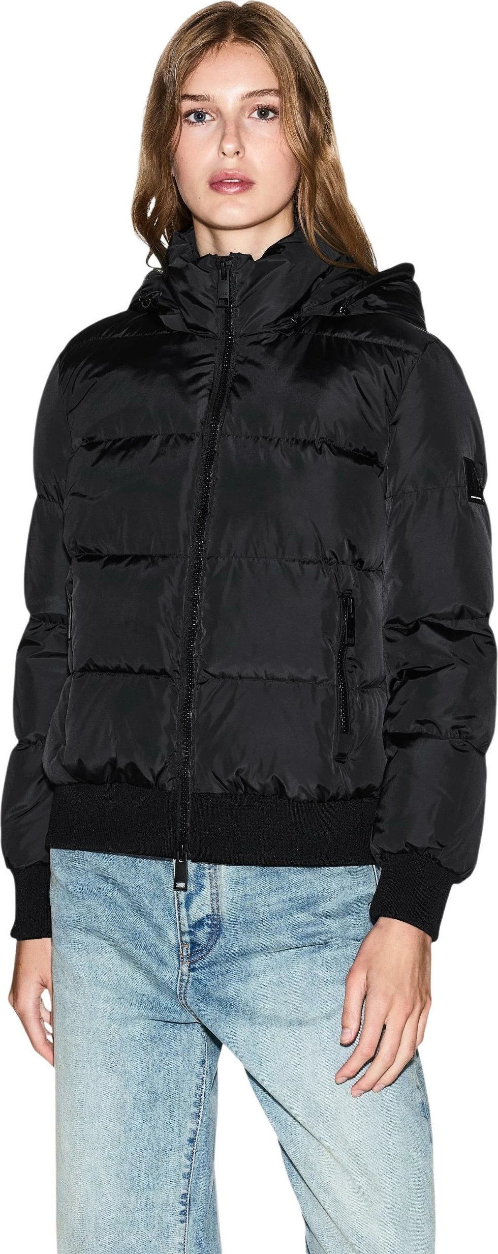 Jakne për femra Armani Exchange XW000228 AF12286, e zezë