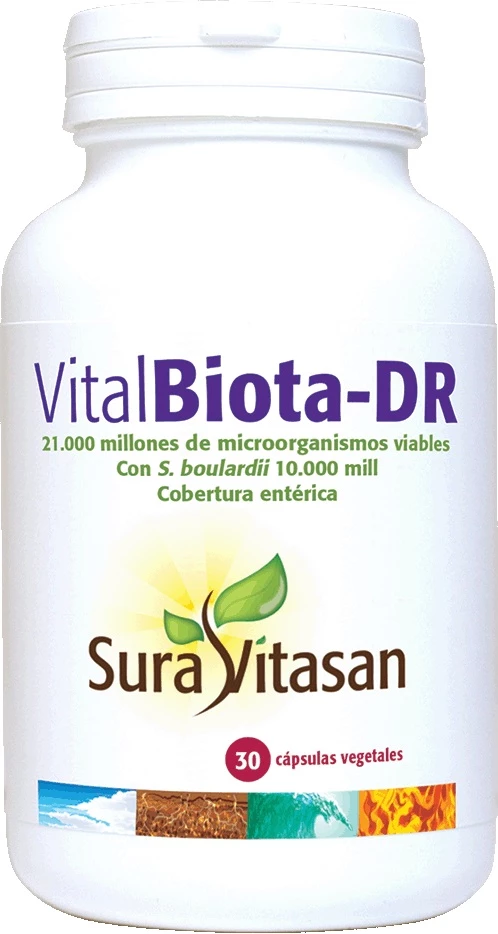 Suplement ushqimor Sura Vitas Vitalbiota-DR, 30 kapsula