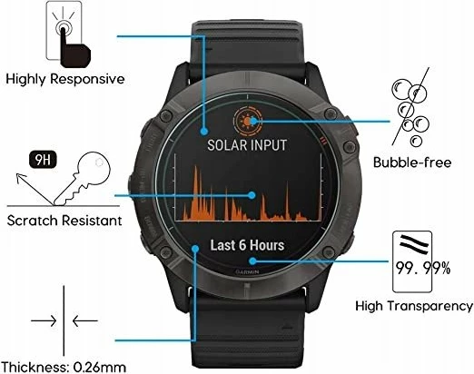 Xham i kalitur mbrojtës Fixed FIXGW-916 për Samsung Galaxy Watch 7 44mm, transparent, set 2 copë