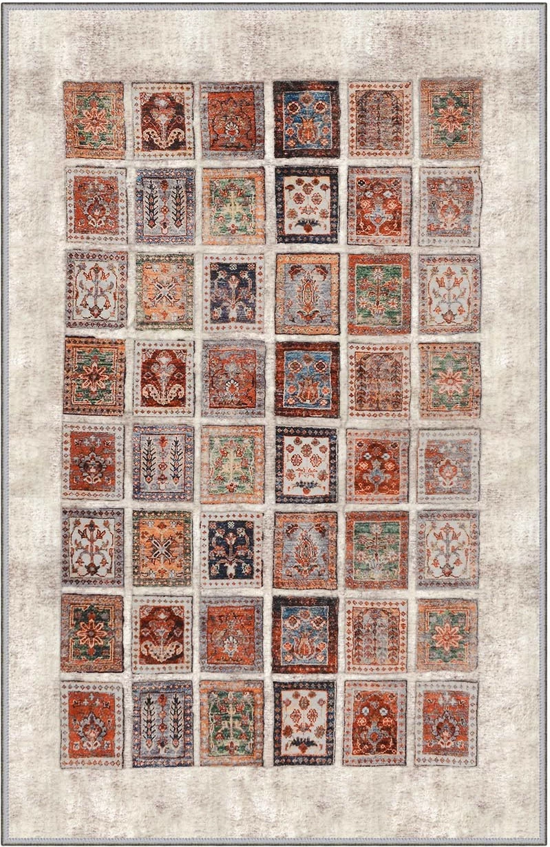 Qilim për korridor, shumëngjyrësh, Conceptum Hypnose, Eexfab808, 100x200cm