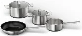 Set tenxheresh dhe tiganësh BOSCH HEZ9SE040, çelik inox