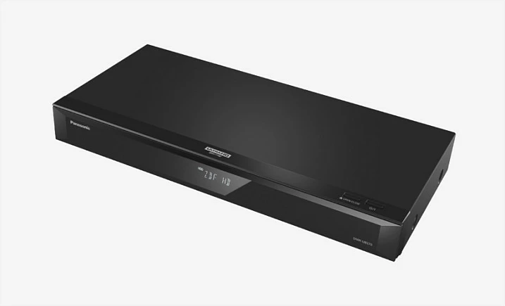 Regjistrues Blu-ray Panasonic DMR-UBS70EGK, 4K Ultra HD, Wi‑Fi, HDMI, 2 tuner, i zi