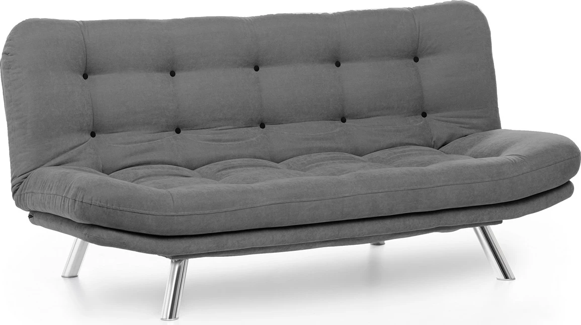 Divan-krevat 3 vendësh, ngjyrë gri, Misa Sofabed