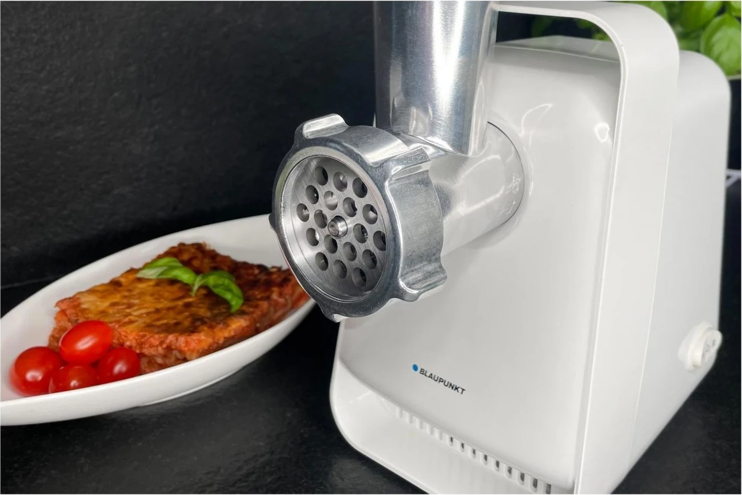 Makinë për bluar mishin Blaupunkt FMM301, e bardhë