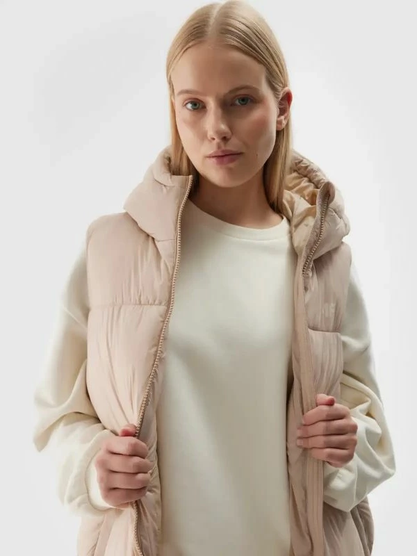 Jakne femra 4F, bezhë [Madhësia: M]
