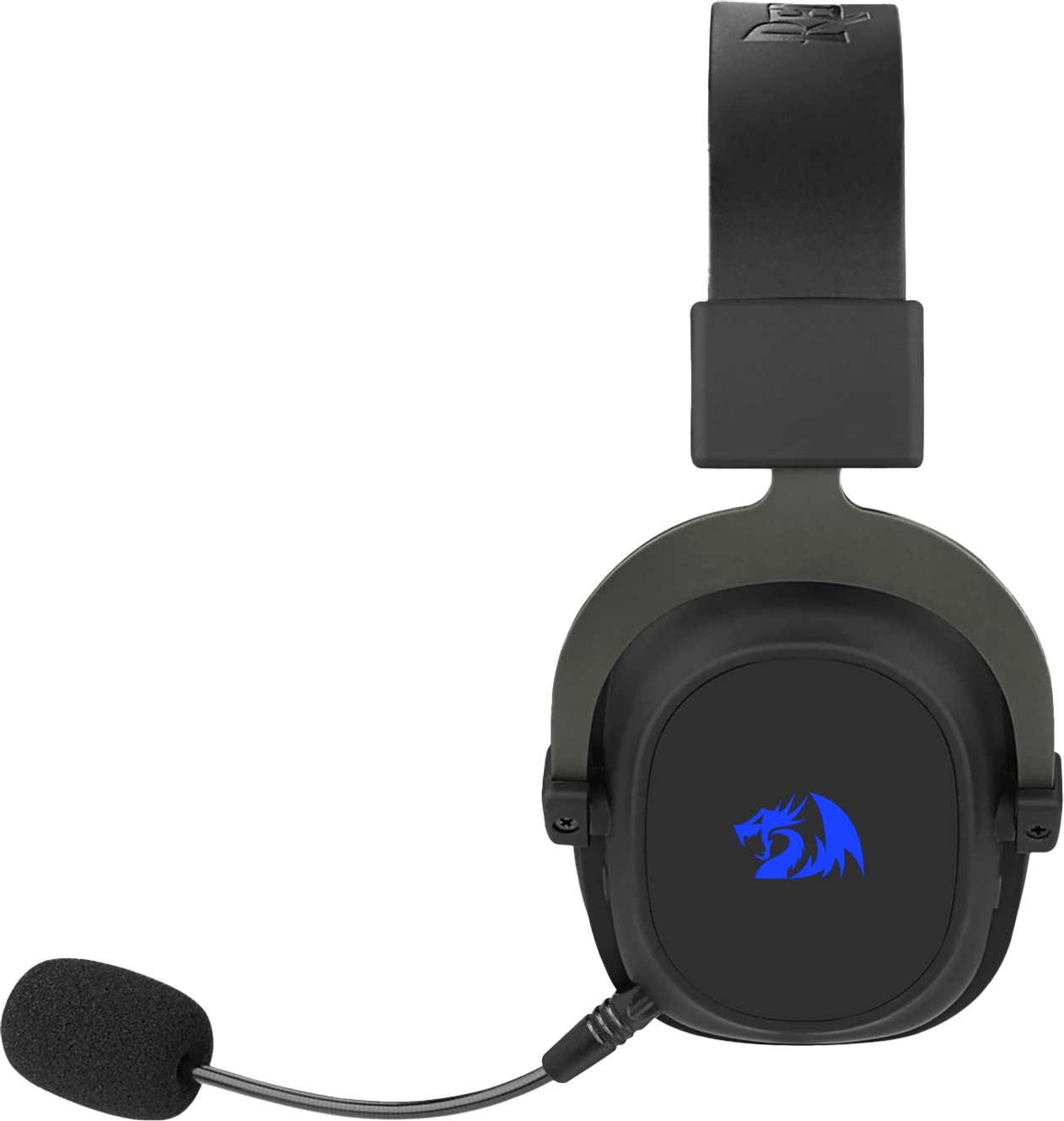 Kufje gaming Redragon Zeus Pro H510-PRO, wireless 2.4GHz/Bluetooth 5.0, 7.1, mikrofon i shkëputshëm, të zeza/kuqe, me USB dongle
