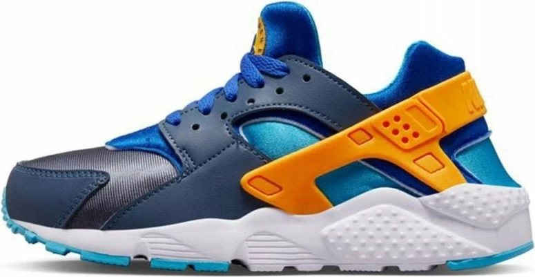 Atlete Nike Air Huarache Run Jr 654275, EU 38, blu/navy/portokalli