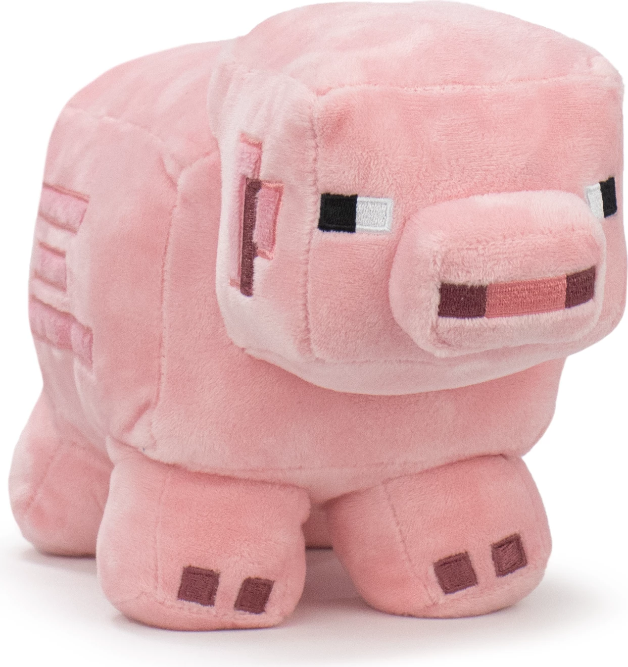 Lodër plush Barrado Minecraft Pink Pig 30 cm, rozë
