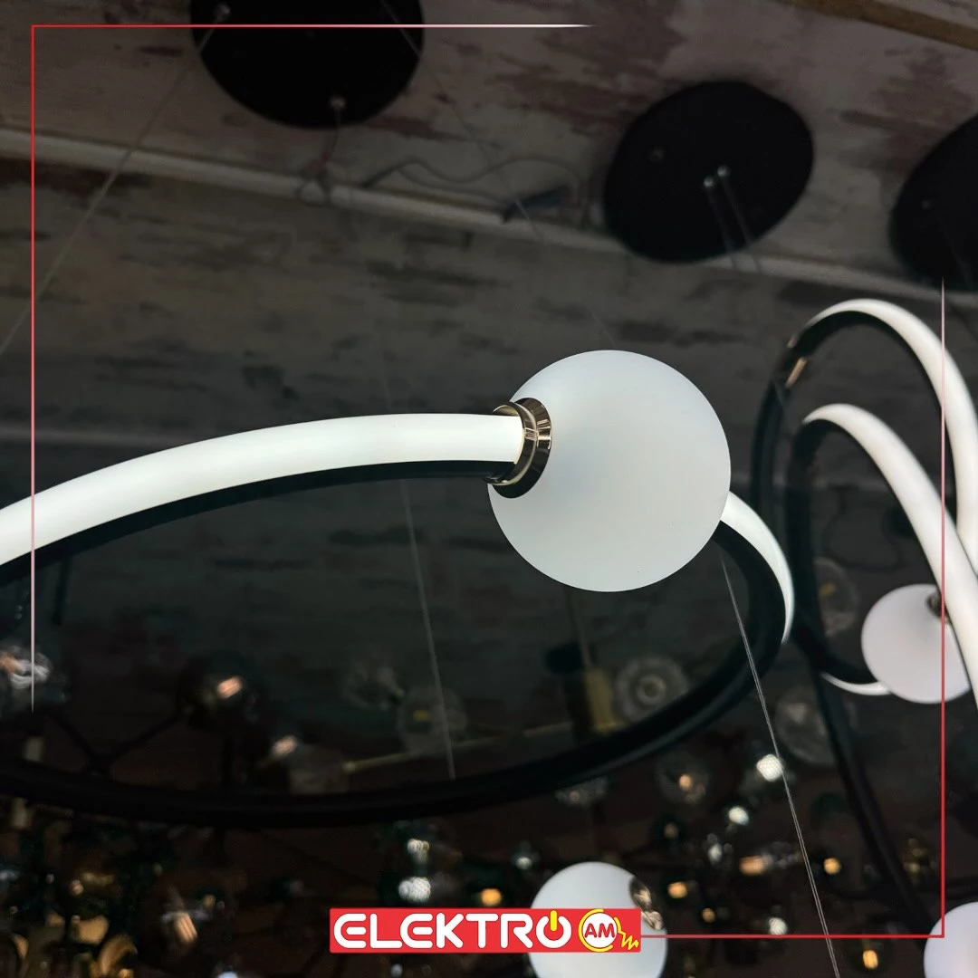 Abazhur LED i varur 8005-BK