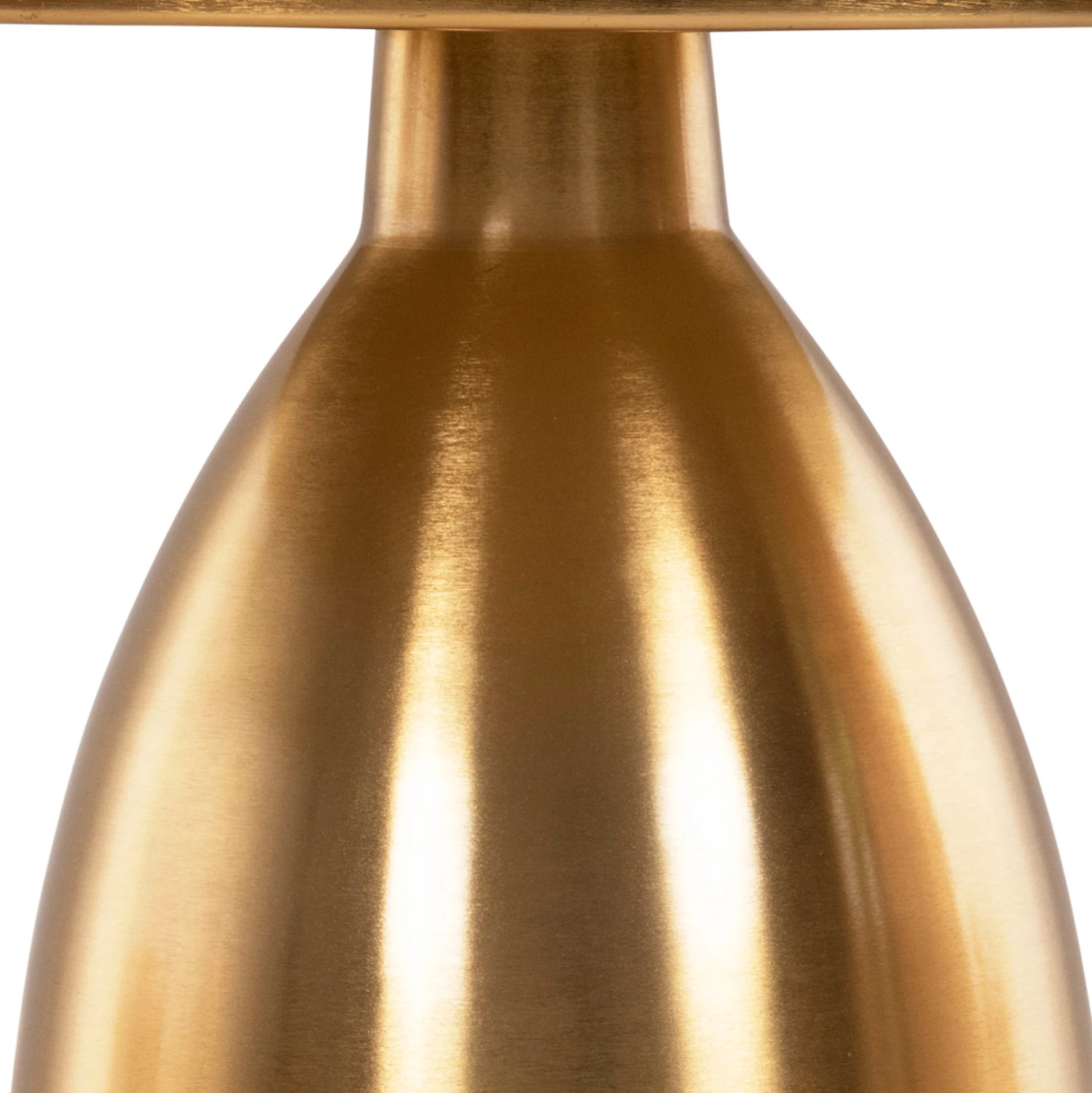 Tavolina anësore 2 copë, FH9661, metal, ngjyrë e zezë dhe ari, Φ50,5 & Φ40,5 cm