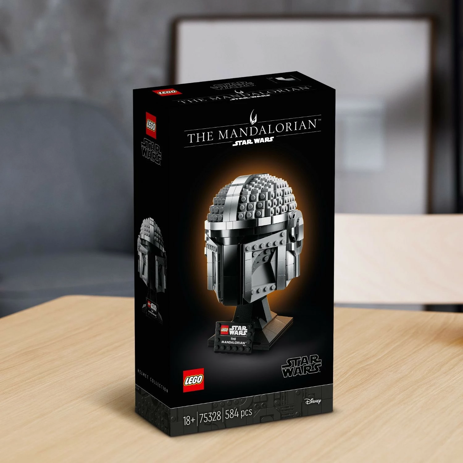 Set ndërtimi LEGO Star Wars The Mandalorian Helmet, 584 pjesë, shumëngjyrësh