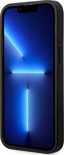 Mbështjellës BMW BMHCP14L22RBDK për iPhone 14 Pro 6.1", hardcase, lëkurë, e zezë